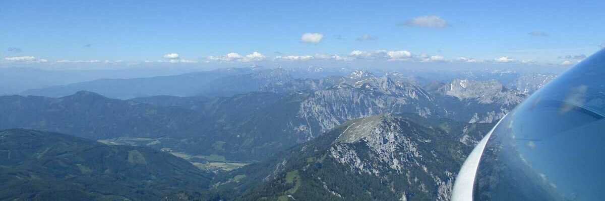 Flugwegposition um 08:20:34: Aufgenommen in der Nähe von St. Ilgen, 8621 St. Ilgen, Österreich in 2114 Meter
