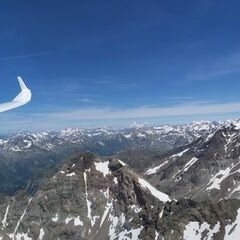 Flugwegposition um 10:37:38: Aufgenommen in der Nähe von 39030 Gais, Südtirol, Italien in 3112 Meter