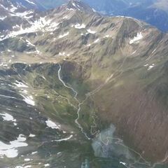 Flugwegposition um 13:18:09: Aufgenommen in der Nähe von Gemeinde Außervillgraten, Österreich in 3152 Meter