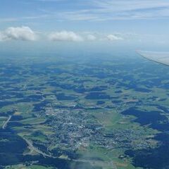 Verortung via Georeferenzierung der Kamera: Aufgenommen in der Nähe von Grünbach bei Freistadt, Österreich in 2300 Meter