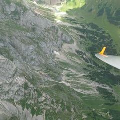 Flugwegposition um 11:35:39: Aufgenommen in der Nähe von Gai, 8793, Österreich in 2436 Meter