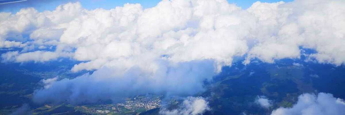 Flugwegposition um 14:43:28: Aufgenommen in der Nähe von Gemeinde Thomatal, 5592 Thomatal, Österreich in 3389 Meter