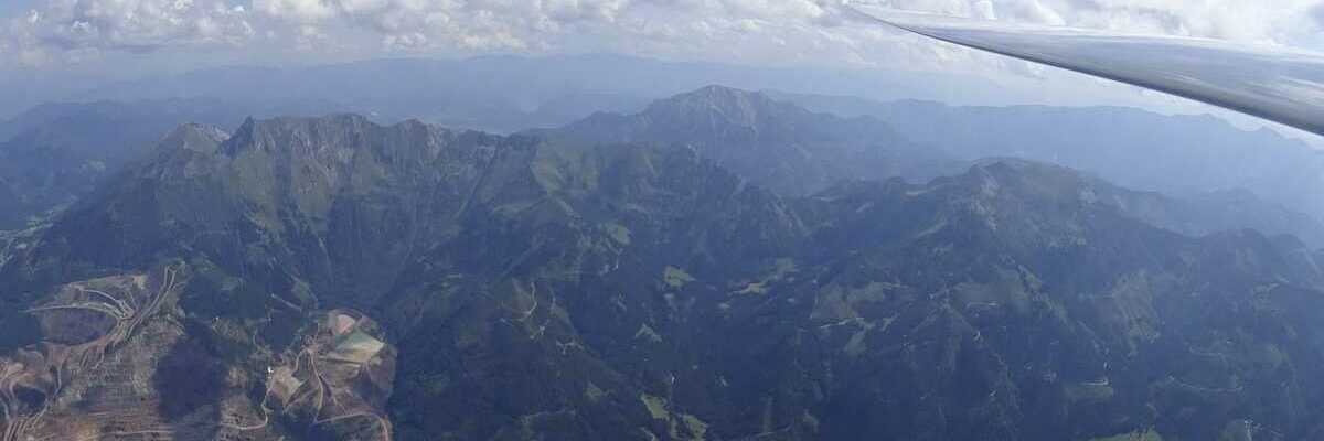 Flugwegposition um 13:19:29: Aufgenommen in der Nähe von Eisenerz, Österreich in 2670 Meter