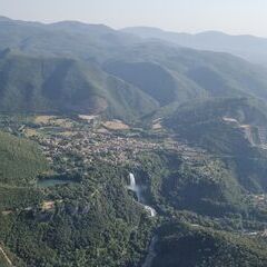 Flugwegposition um 15:46:35: Aufgenommen in der Nähe von 05100 Terni, Italien in 998 Meter