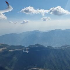 Flugwegposition um 14:41:50: Aufgenommen in der Nähe von 67050 Villavallelonga, L’Aquila, Italien in 3005 Meter