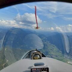 Flugwegposition um 13:51:54: Aufgenommen in der Nähe von Trieben, Österreich in 2059 Meter