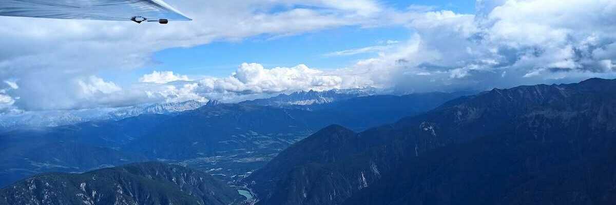 Flugwegposition um 13:19:57: Aufgenommen in der Nähe von 39040 Freienfeld, Südtirol, Italien in 2620 Meter