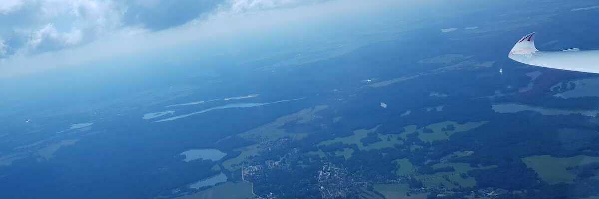 Flugwegposition um 12:39:22: Aufgenommen in der Nähe von Okres Jindřichův Hradec, Tschechien in 1793 Meter