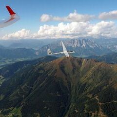 Flugwegposition um 13:58:47: Aufgenommen in der Nähe von St. Nikolai im Sölktal, 8961, Österreich in 2684 Meter