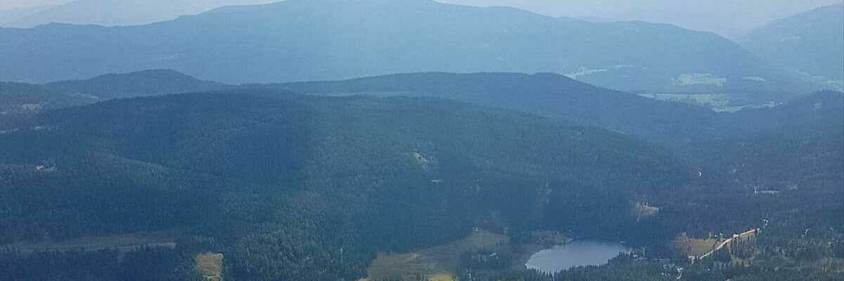 Flugwegposition um 11:18:12: Aufgenommen in der Nähe von Gemeinde Tamsweg, 5580 Tamsweg, Österreich in 2121 Meter