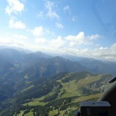 Flugwegposition um 12:54:42: Aufgenommen in der Nähe von Gemeinde Thiersee, 6335, Österreich in 1888 Meter