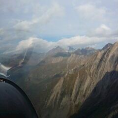 Flugwegposition um 14:21:20: Aufgenommen in der Nähe von 39049 Pfitsch, Autonome Provinz Bozen - Südtirol, Italien in 2412 Meter
