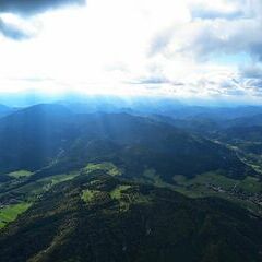 Flugwegposition um 13:09:52: Aufgenommen in der Nähe von Gemeinde Pernitz, Österreich in 1455 Meter