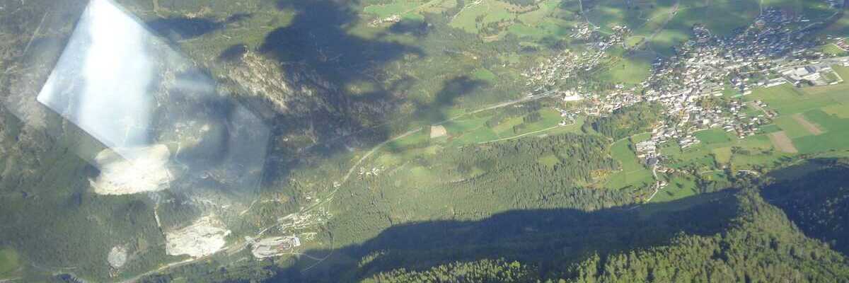 Flugwegposition um 13:22:43: Aufgenommen in der Nähe von Gemeinde Mauterndorf, 5570 Mauterndorf, Österreich in 2176 Meter