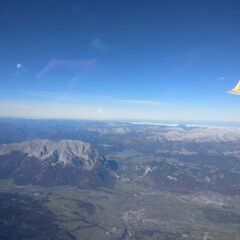 Verortung via Georeferenzierung der Kamera: Aufgenommen in der Nähe von Landl, Österreich in 5800 Meter