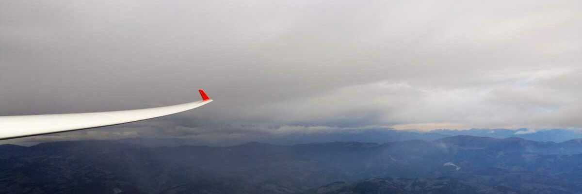 Flugwegposition um 13:33:02: Aufgenommen in der Nähe von Gemeinde St. Bartholomä, Österreich in 2520 Meter