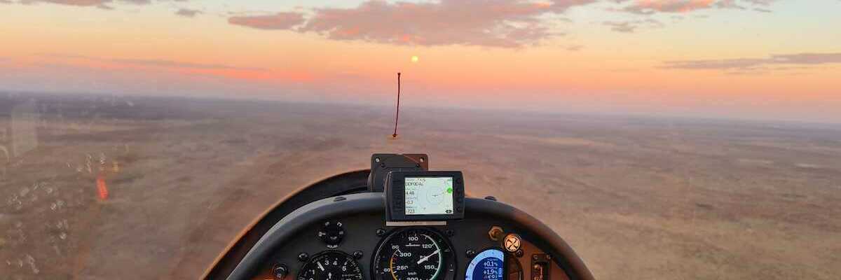 Flugwegposition um 17:29:24: 
