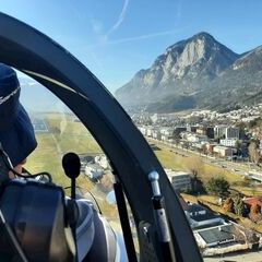 Flugwegposition um 12:44:56: Aufgenommen in der Nähe von Innsbruck, Österreich in 502 Meter