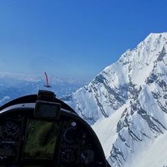 Verortung via Georeferenzierung der Kamera: Aufgenommen in der Nähe von Stainach-Pürgg, Österreich in 2000 Meter