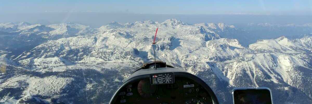 Flugwegposition um 15:17:15: Aufgenommen in der Nähe von Tauplitz, 8982 Tauplitz, Österreich in 2876 Meter