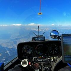 Flugwegposition um 11:06:46: Aufgenommen in der Nähe von Gemeinde St. Stefan ob Leoben, Österreich in 2739 Meter