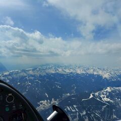 Flugwegposition um 12:36:50: Aufgenommen in der Nähe von Bretstein, 8763, Österreich in 2996 Meter