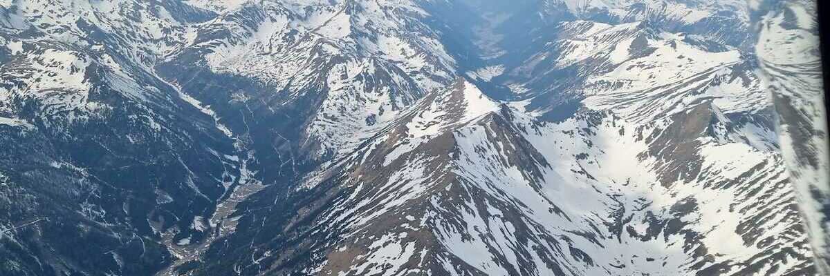 Flugwegposition um 13:04:15: Aufgenommen in der Nähe von Gemeinde Schöder, Österreich in 3335 Meter