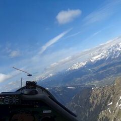Flugwegposition um 11:22:23: Aufgenommen in der Nähe von Schladming, Österreich in 2477 Meter