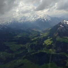 Flugwegposition um 12:55:46: Aufgenommen in der Nähe von Gemeinde Roßleithen, 4575, Österreich in 2240 Meter
