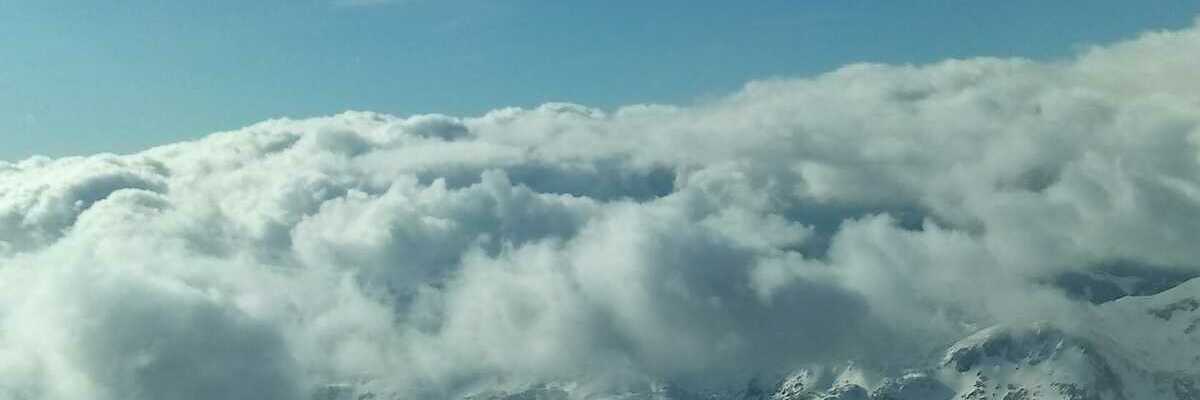 Flugwegposition um 15:28:44: Aufgenommen in der Nähe von Aflenz Kurort, 8623 Aflenz Kurort, Österreich in 2763 Meter