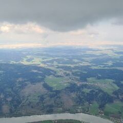 Flugwegposition um 08:31:12: Aufgenommen in der Nähe von Passau, Deutschland in 1715 Meter