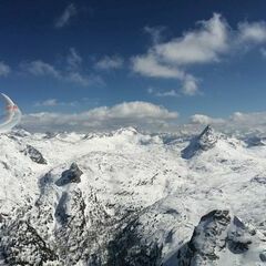 Flugwegposition um 13:51:54: Aufgenommen in der Nähe von Berchtesgadener Land, Deutschland in 2476 Meter