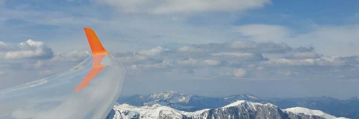Flugwegposition um 13:50:41: Aufgenommen in der Nähe von St. Ilgen, 8621 St. Ilgen, Österreich in 2549 Meter