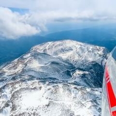 Flugwegposition um 12:31:17: Aufgenommen in der Nähe von Gemeinde Schwarzau im Gebirge, Österreich in 2509 Meter