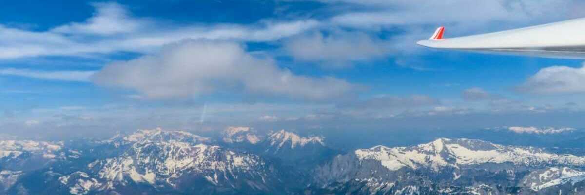 Flugwegposition um 10:12:04: Aufgenommen in der Nähe von Aflenz Kurort, 8623 Aflenz Kurort, Österreich in 2389 Meter
