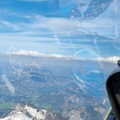 Flugwegposition um 14:45:36: Aufgenommen in der Nähe von Weng im Gesäuse, 8913, Österreich in 2858 Meter