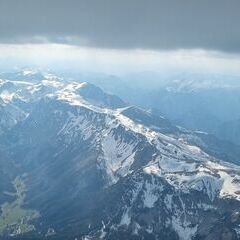 Flugwegposition um 15:32:38: Aufgenommen in der Nähe von Gemeinde Turnau, Österreich in 2894 Meter
