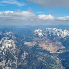 Flugwegposition um 14:55:30: Aufgenommen in der Nähe von Hieflau, 8920, Österreich in 2767 Meter