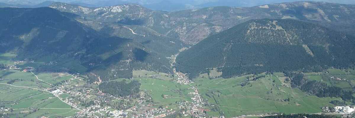 Verortung via Georeferenzierung der Kamera: Aufgenommen in der Nähe von Gemeinde Puchberg am Schneeberg, Österreich in 1298 Meter