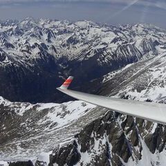Flugwegposition um 11:07:06: Aufgenommen in der Nähe von Gemeinde Wald am Schoberpaß, 8781, Österreich in 2617 Meter