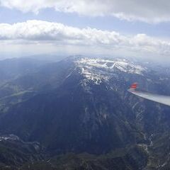 Flugwegposition um 11:36:09: Aufgenommen in der Nähe von Oberwölz Umgebung, Österreich in 2421 Meter