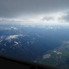 Flugwegposition um 15:23:08: Aufgenommen in der Nähe von Tragöß-Sankt Katharein, Österreich in 2829 Meter
