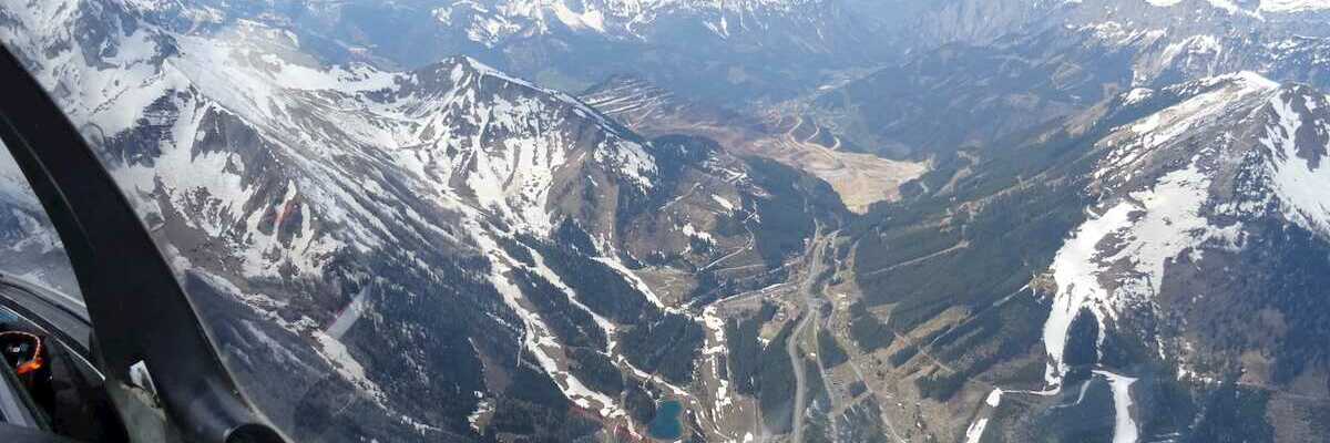 Flugwegposition um 11:47:49: Aufgenommen in der Nähe von Johnsbach, 8912 Johnsbach, Österreich in 2373 Meter