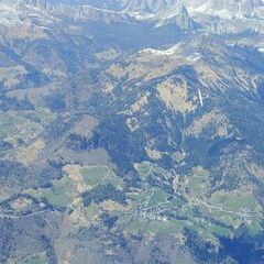 Flugwegposition um 12:52:58: Aufgenommen in der Nähe von 32022 Alleghe, Belluno, Italien in 3096 Meter
