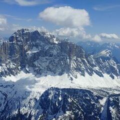 Flugwegposition um 12:52:30: Aufgenommen in der Nähe von 32022 Alleghe, Belluno, Italien in 3131 Meter