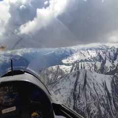 Flugwegposition um 13:34:09: Aufgenommen in der Nähe von Gemeinde Serfaus, Serfaus, Österreich in 3099 Meter