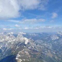 Flugwegposition um 09:59:33: Aufgenommen in der Nähe von Gaishorn am See, Österreich in 2366 Meter