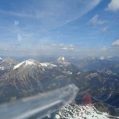 Flugwegposition um 11:51:24: Aufgenommen in der Nähe von Gaishorn am See, Österreich in 2513 Meter