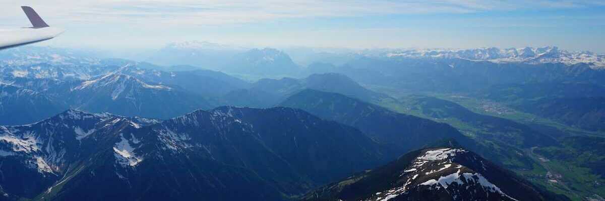 Flugwegposition um 14:38:28: Aufgenommen in der Nähe von Rottenmann, Österreich in 2896 Meter