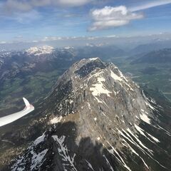 Flugwegposition um 11:37:38: Aufgenommen in der Nähe von Mitterberg-Sankt Martin, Österreich in 2640 Meter